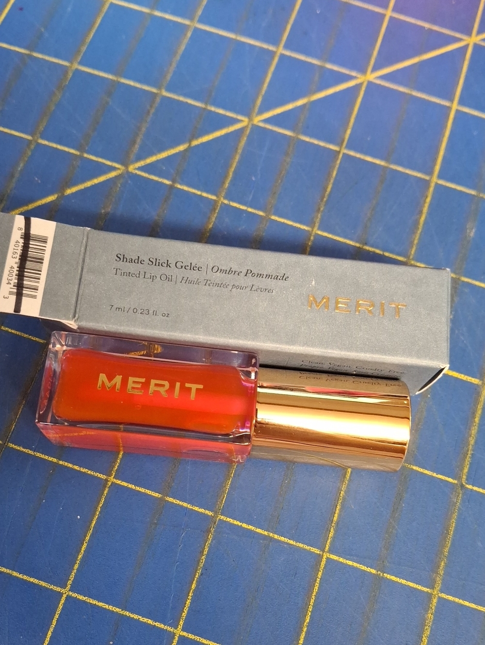 Merit Shade Slick Gelée Tinted Lip Oil Les Deux 7ml New